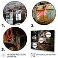 thumbnail image 3 of Designart "Urban Vintage Decay in the USA" Vintage Metal Wall Décor Set, 3 of 5