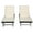 White+gray 5, variant on Patio Seating Outdoor Rocking Chairs Set of 2, Durable HDPE Patio Oversized Rockers for Adults, Wicker Rocking Chair with 380lbs Support, Weather-Resistant,Outdoor Seating