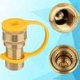 thumbnail image 4 of 5pcs Natural Gas Quick Connect Fittings Kit, 1/2 Inch Natural Gas Connector Brass Generator Propane Hose Pipe Adapter Natural Gas Supply for Generators, 4 of 5