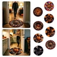 thumbnail image 2 of 3D Illusion Halloween Rug, Round Mat Halloween Velvet Area Rug, Soft Non Carpet for Bathroom Bedroom Living Room, 2 of 4