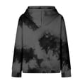 thumbnail image 6 of Mercatoo Hooded Sweatshirt for Girls Long Sleeve Tie Dye Pullover Shirt Kids Fall Sports Tops with 𝗞angaroo Pocket, 6 of 7