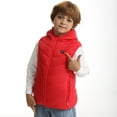 thumbnail image 3 of Gubotare Puffer Vest Girls Boys Girls Lightweight Down Vest, Winter Warm Zip Up Sleeveless Vest, Water-Resistant Packable Puffer Jacket Size 9-10 (Red,9-10 Years), 3 of 4
