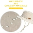 thumbnail image 3 of Sun Hats for Women Wide Brim UPF50+ Outdoor Beach Hat Packable Summer Fishing Hiking Hat, 3 of 6