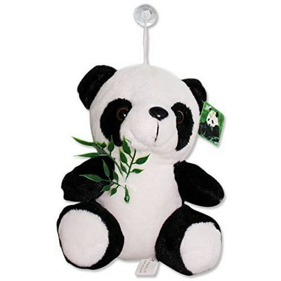7" Panda Eating Bamboo Stuffed Plush Wall Window Hanging Animal Toy Birthday Gift