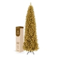 thumbnail image 1 of Árbol de Navidad Pino Canadiense Tipo Lápiz, Esquimal (Dorado, 2.20 m), 1 of 6