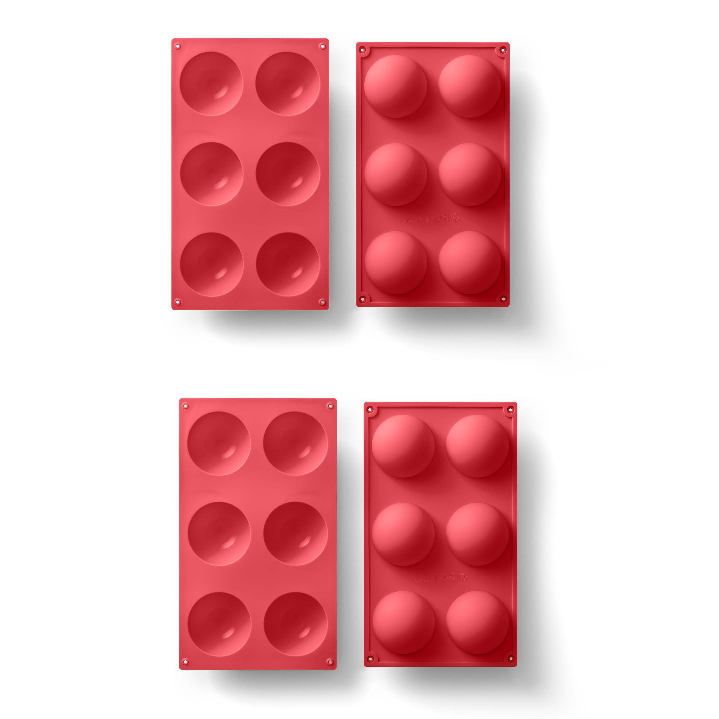 Chef'n Set of 2 (Makes 12) Silicone Hot Coco Bomb Molds
