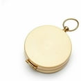 thumbnail image 6 of Sieeck Classic Pocket Style Copper Clamshell Compass, 6 of 8
