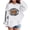 T1309 White, variant on Likimi Toddler Girls Hoodies Hooded Graphic Print Long Sleeve Sweatshirt For Girls Spring Autumn Fashion Pullover With Pocket Black Size 18-24 Months