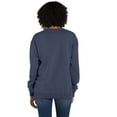 thumbnail image 3 of Hanes Unisex Garment Dyed Fleece Sweatshirt Anchor Slate M, 3 of 8