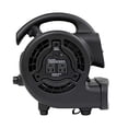 thumbnail image 4 of Air Mover XPOWER P-80A Mini Mighty 138 W 600 m³/h Negro, 4 of 7