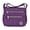 Purple, variant on Crossbody Bag,Adjustable Crossbody Bag for Women,Anti Theft Waterproof Pocket for Shopping