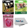 Pioneer Photo Corners Self Adhesive,250-Pack, Clear+Pioneer Photo Corners 250-Pack, Black+Pioneer Auto Mounts Dispenser+ Cleaning Cloth