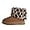 Brown, variant on Classic Warm Ankle Snow Booties with Fur Lining Winter Women's Waterproof Lightweight Anti Slip Ankle Snow Boots for Women Platform Slip on Shoes