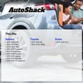 thumbnail image 3 of AutoShack Front Brake Rotors & Ceramic Pads for Subaru, Forester 2011-2018 Impreza 2010-2014 Outback 2013-2014 XV Crosstrek 2013-2015 Crosstrek 2016-2017, AWD H4 2.0L 2.5L - 11.55" (293.4 mm), 5-Lug, 3 of 5