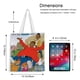 thumbnail image 5 of Fat Albert and the Cosby Kids Bolso de tela con estampado de lienzo para mujer, bolsa de compras reutilizable y estética, con cremallera interior, regalo para mujer,38*45cm., 5 of 6