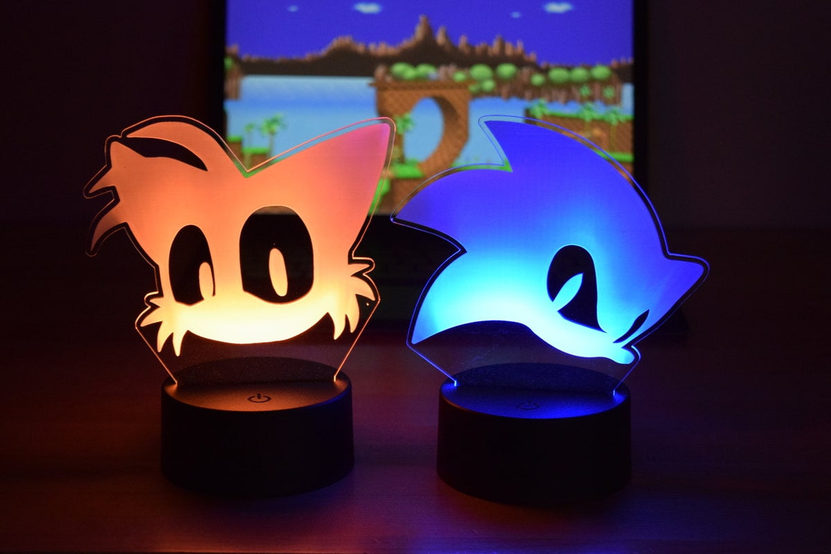 Gaming Light Acrylic LED Light Desk Lamp Gaming Gift Game Room