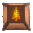 thumbnail image 2 of Meyda Tiffany 213699 Tall Pines 40 Light 7" Tall Wall Sconce - Rust, 2 of 7