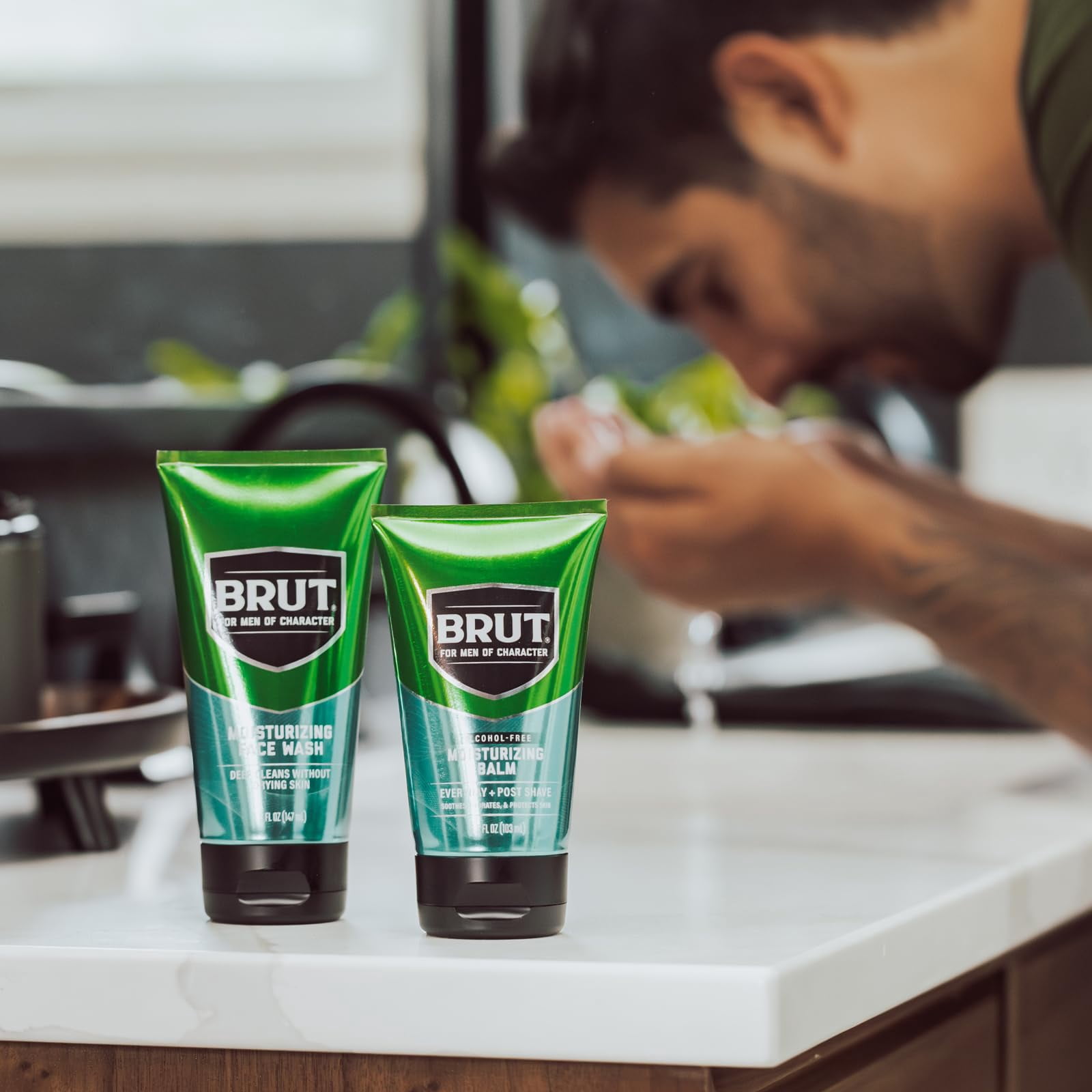 BRUT 2-in-1 Face + Everywhere Moisturizer 3.5OZ