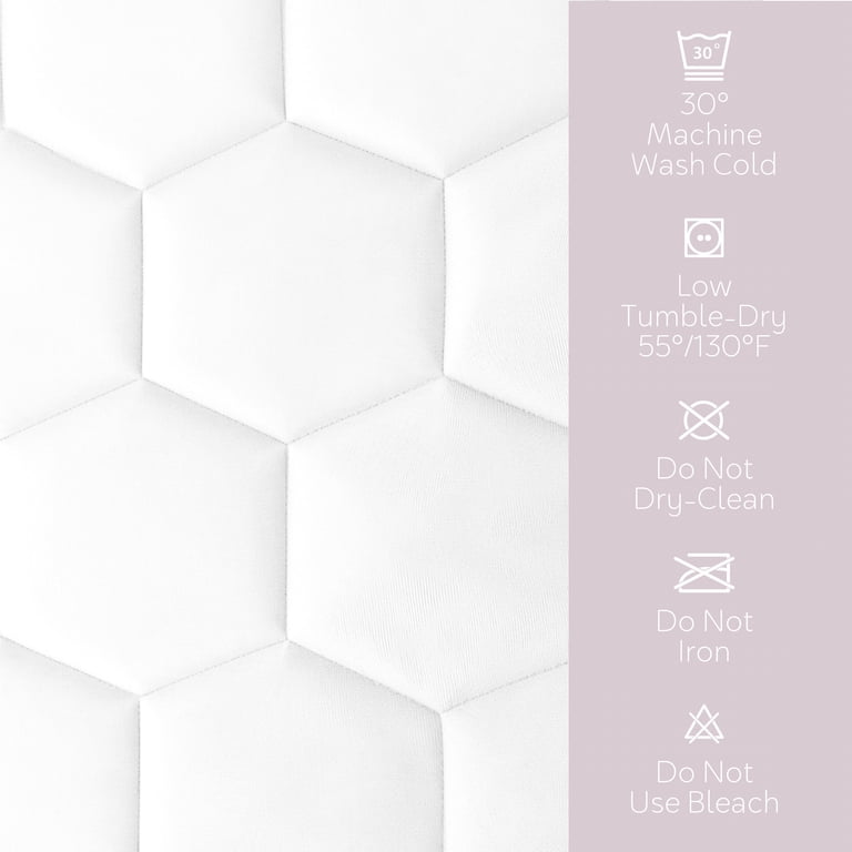 Lammaloe Twin Xl Quilted Waterproof Mattress Pad photo 4