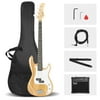 Glarry 45" Full Size Electric Guitar Includes Bass, Amp, Connecting Wire and Spanner Tool, 3-Color