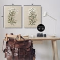 thumbnail image 4 of Stupell Industries Lovely White Floral Stem Plants & Flowers Painting Wrapped Canvas Art Print Wall Art, 24 x 30, Set of 2, 4 of 8