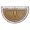 Bronze half round, variant on A1HC Natural Coir & Rubber Door Mat 30x48, Thick Durable Doormats for Outdoor Entrance, Heavy Duty Large Size Doormat, Anti-Shed Doormat, Fade-Resistant Door mat Half Round