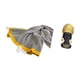thumbnail image 5 of Manta de punto,Manta de punto decorativa para el hogar,Estatua de mujer africana,Estante de oficina con estatua de mujer africana,Adorno de figura de resina delicado para el hogar, 5 of 8