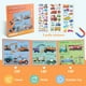 thumbnail image 2 of Libro de rompecabezas magnético ASTARON Construction Vehicles 41 piezas, 2 of 8