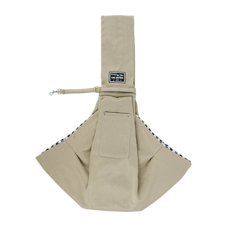 Small Dog Sling Carrier Crossbody Shoulder Bag Portable Outdoor Travel Puppy Bag Pet Carrying Supplies for Small Medium Dog Cat Rabbit