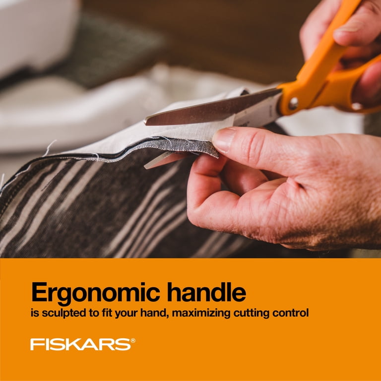Fiskars 8" Original Orange Scissors, Non-Stick Blades photo 4