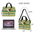 thumbnail image 3 of FORMRS 16" Laptop Bag Carrying Sleeve Case with Handle Travel Shoulder Briefcase, Colorful Martini, 3 of 8