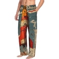 thumbnail image 2 of Balery Rusty Rocket Launch print Men's Pajama Pants,Ultra Lightweight Pjs,Lounge Pant-X-Large, 2 of 9