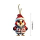 thumbnail image 3 of Adornos navideños, adornos navideños, regalos navideños, adornos navideños 2D, adornos colgantes, adornos navideños, regalos navideños, adornos para árboles de Navidad, adornos para autos, adornos col, 3 of 6