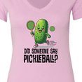 thumbnail image 4 of Inktastic Funny Pickleball Player Quote Women's V-Neck T-Shirt, 4 of 5