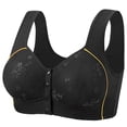 thumbnail image 2 of Lixiuxyad Ultimate Full Coverage Bra For With Superior Support And Comfort All Day Wireless T Shirt Bra Seamless Underwear For Plus Bust,Bras for Women Black 50, 2 of 4