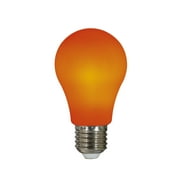 Frosted Orange Light Bulb, 1CT, LED, 1W, Halloween Indoor, by Way To Celebrate