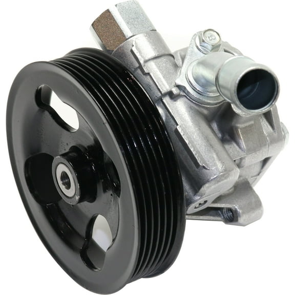Power Steering Pump Compatible with 2012-2017 Jeep Wrangler 6Cyl 3.6L With Pulley