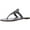 Malta Gray, variant on Women's Miller Calf Leather Perfect Sandal
