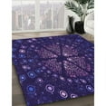 thumbnail image 3 of Ahgly Company Machine Washable Indoor Rectangle Transitional Purple Amethyst Purple Area Rugs, 8' x 10', 3 of 7