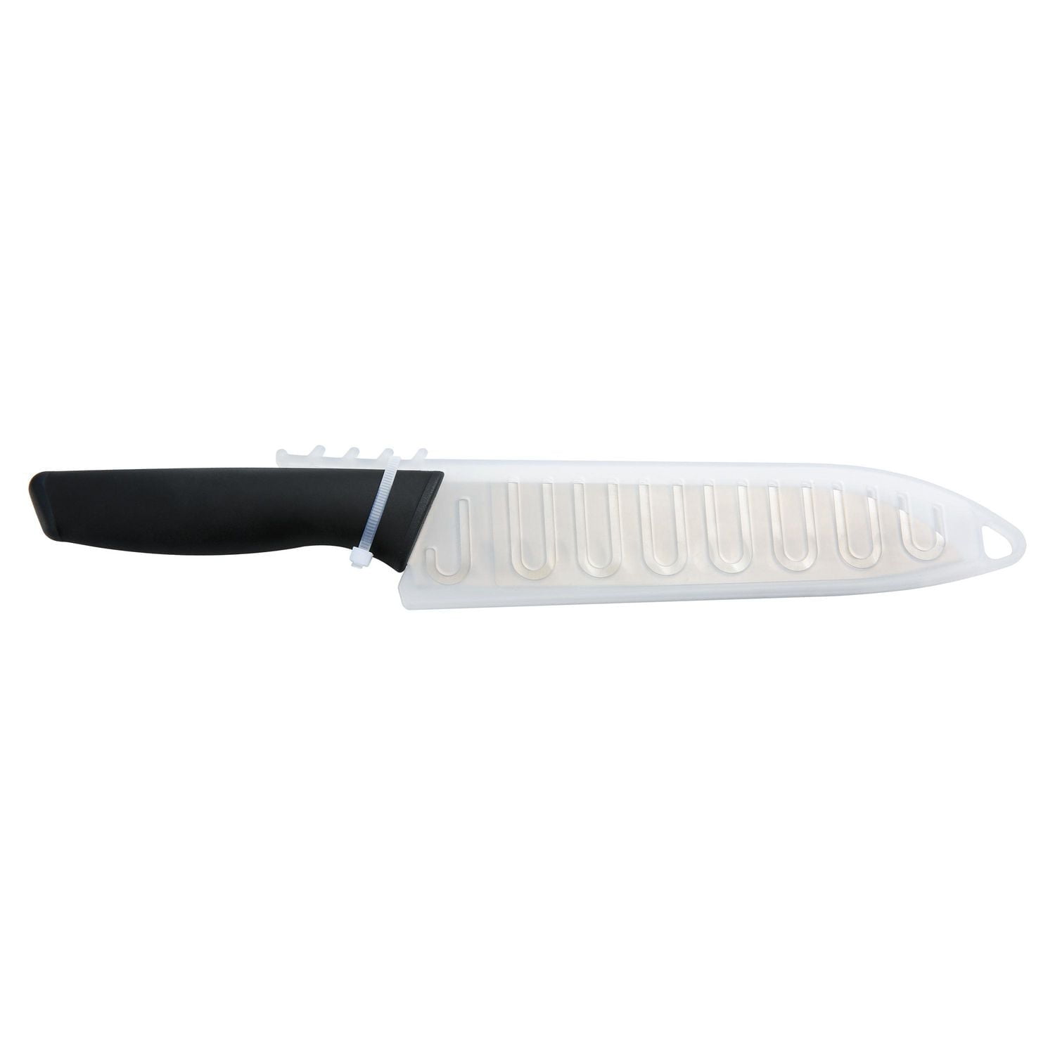 Couteau de cuisine Santoku en acier inoxydable de 7 po de Mainstays