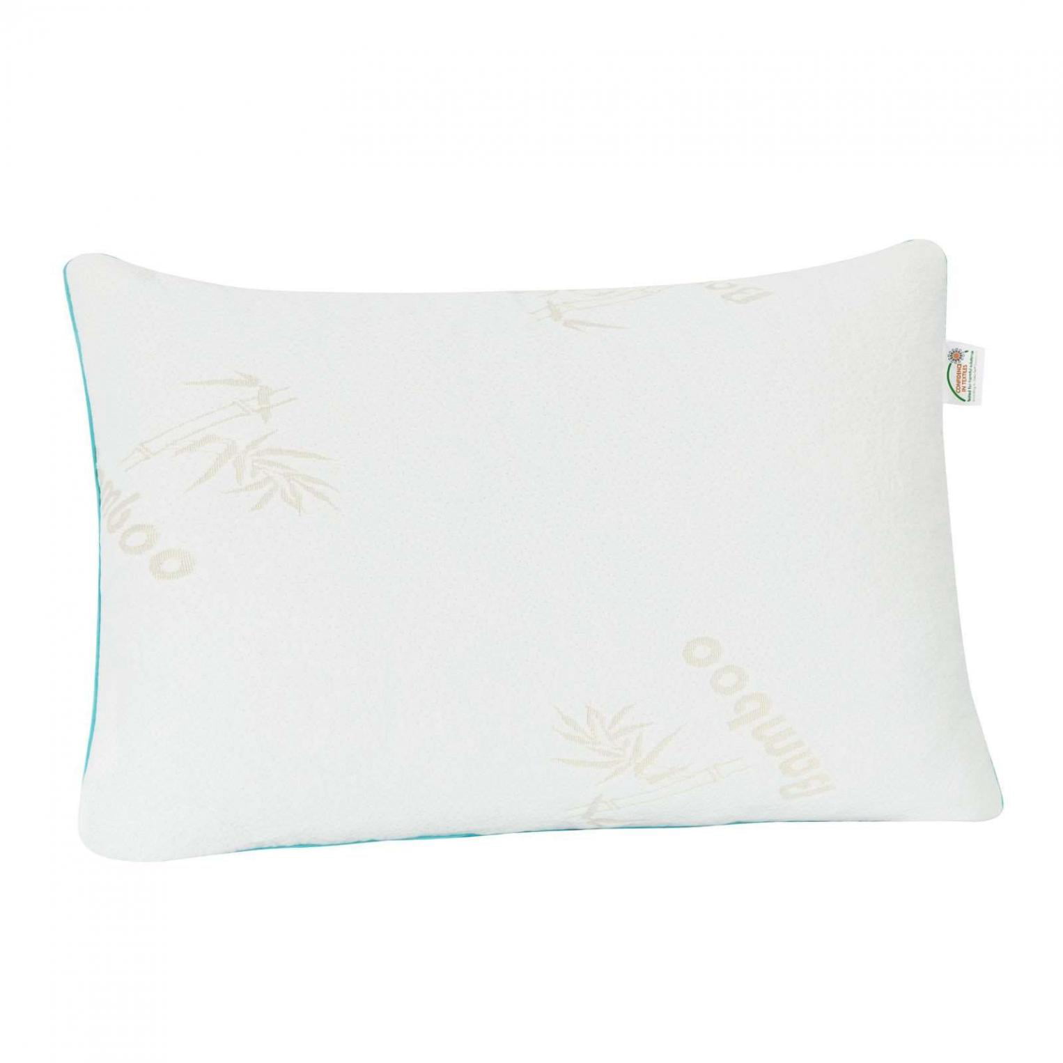 Anti-Bacterial Premium Support Pillow 70x40cm Luxury Bamboo Memory Foam Pillow 