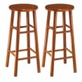thumbnail image 3 of Winsome Tabby Bar Stools, 2-Pc Set, Natural & White, 3 of 3