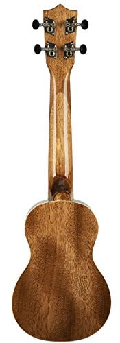 Kala KA-SLNG Mahogany Soprano Long Neck Ukulele Bundle with Hard Case, Tuner, and Polishing Cloth