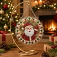 thumbnail image 5 of Clearance! Christmas Ornament Pearl Diamond Art Kit for Adults, DIY Santa Diamond Pearl Art Kit, Christmas Decorations Gift (E), 5 of 7