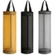 thumbnail image 1 of Dispensador de bolsas de basura, 3 uds., almacenamiento de bolsas de basura colgantes, cocina casera (negro, gris, amarillo), 1 of 5