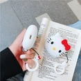 Hello Kitty Anime Sanrio Compatible Headphone Set Silicone PC Case