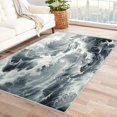 thumbnail image 1 of Waves Rugs for Living Room Bedroom - Ocean Rug 3x5 - Ocean Carpet for Home Decor - Washable Non Slip Patterned Indoor Small Area Rug - Soft & Low Pile (ZN&808), 1 of 7