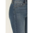 thumbnail image 2 of Shyanne Women's Celeste High Rise Bootcut Stretch Denim Jeans - SWFA24J83-MDW 25W x 34L, 2 of 4