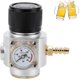 thumbnail image 1 of 2024 Suitable CO2 0-90 PSI Home Brew Mini Gas Regulator Kit T21 * 4 Soda Pressure Gauge Wires Aluminum Charger Kit, 1 of 5