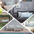 thumbnail image 6 of Teal Ocean Coastal Body Pillow Covers 20"x54", Summer Beach Nautical Coral Starfish Soft Brushed Microfiber Breathable Throw Pillow Covers, Pillowcase with Zipper for Couch Sofa Bedroom Living Room, 6 of 9
